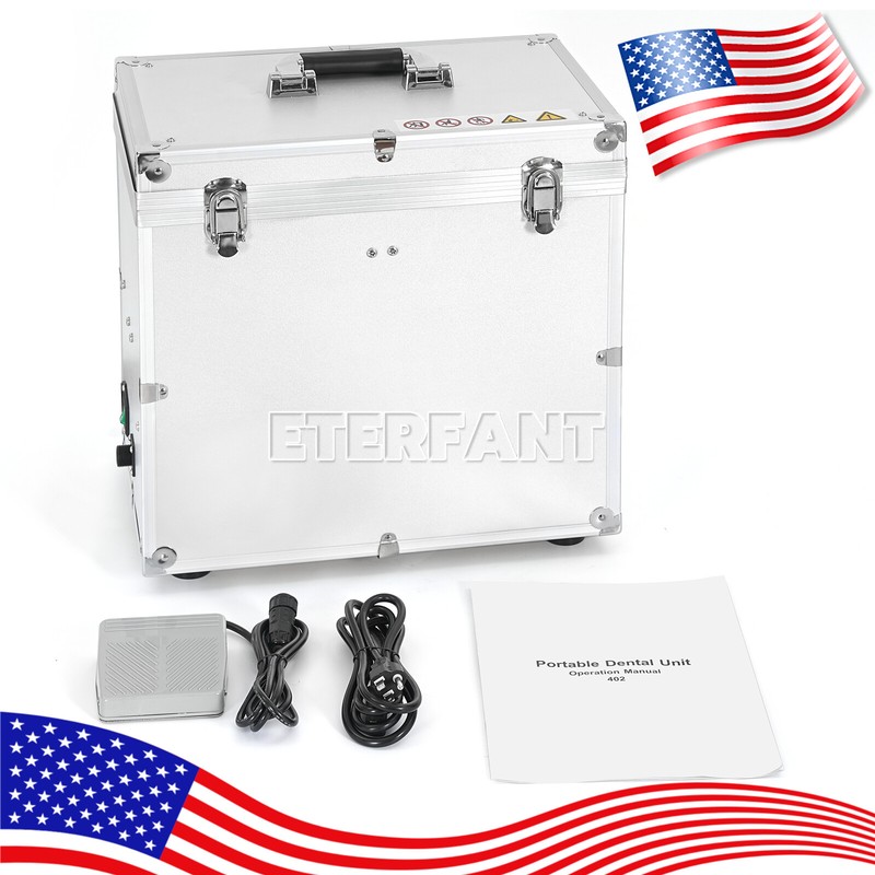 Dental Portable Delivery Unit Air Compressor Suction System 4 Holes BD-402 US gallery