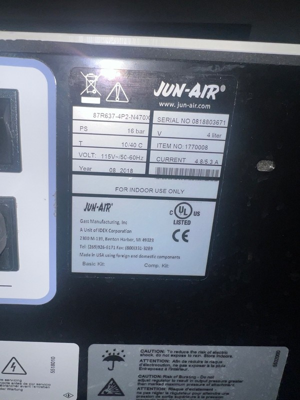 Jun-Air Air Compressor gallery