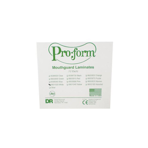 Keystone 9601020 Proform Vacuum Forming EVA Material 5″ x 5″ White 12/Pk