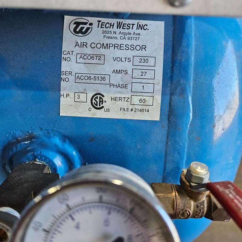 Tech West Ultra Clean Oil-less Air Compressor ACO6T2 gallery