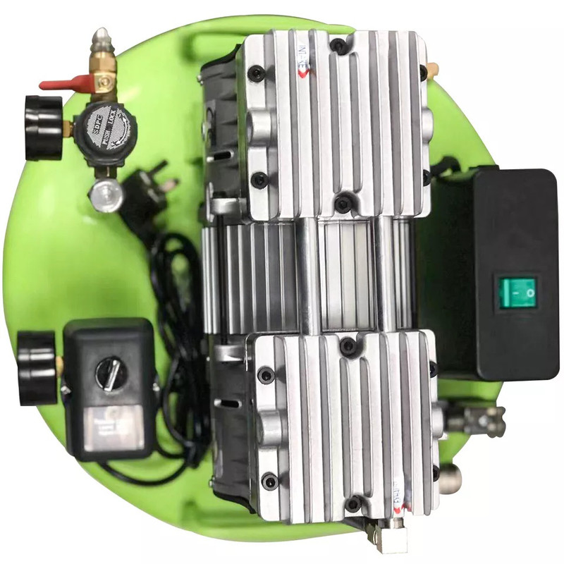 Dental Silent Oil Free Oilless Air Compressor 40L Tank 800w 155L/min GA-81 US gallery
