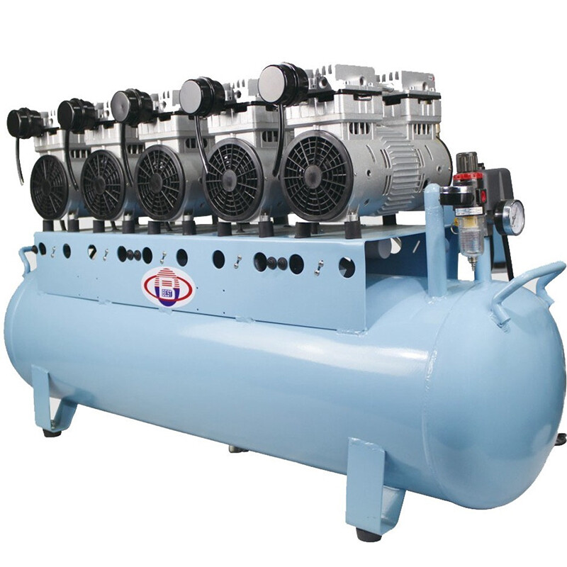 180L One-Drive-Ten Silent Dental Oilless Air Compressor – 4200W