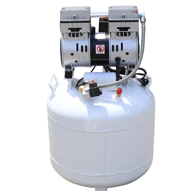 40L 115PSI Dental Medical Air Compressor Oilless Silent Air Pump 110V gallery