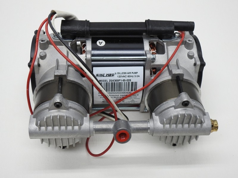 Sinc-Med Oilless Lab Diaphragm Air Pump 120VAC 60Hz 3.0A ZGK300P1-65-02B – NEW!
