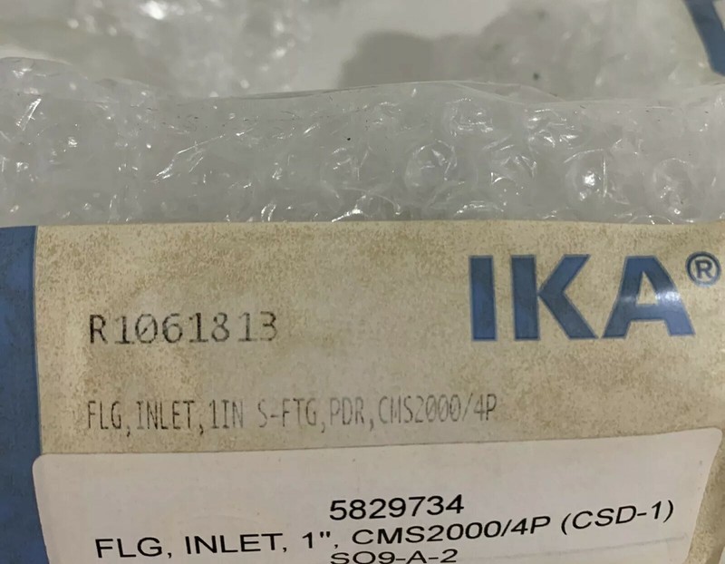 *NEW* IKA R1061813 FLG. Inlet Chamber 1” Fast Shipping!~Warranty~ gallery