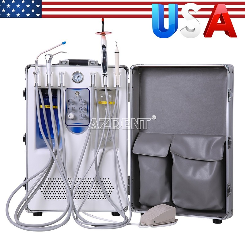 Mobile Delivery Unit Turbine Cart Air Compressor /Portable Dental Suction System gallery