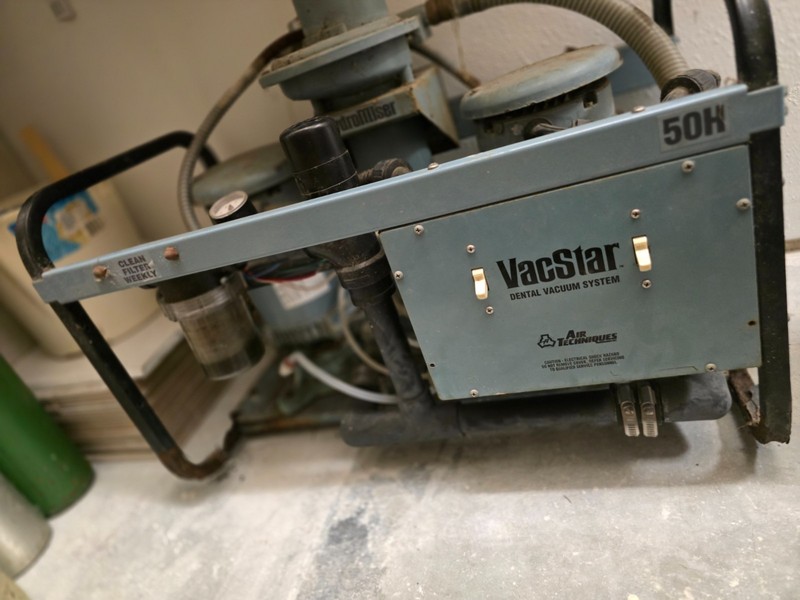 Air Techniques VacStar 50H Dental Vacuum Pump Operatory Suction System gallery