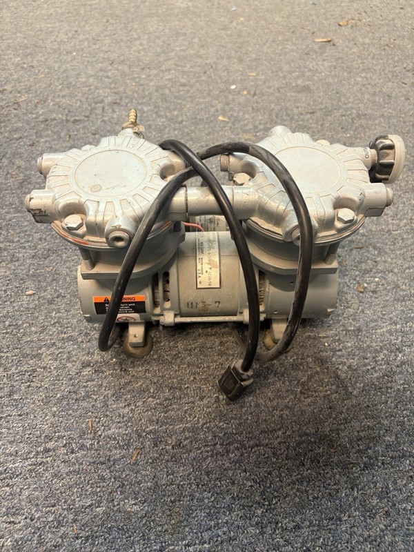 Gast SAA-V116-NQ Vacuum Pump for Porcelain Oven Mini Compressor Dental Lab