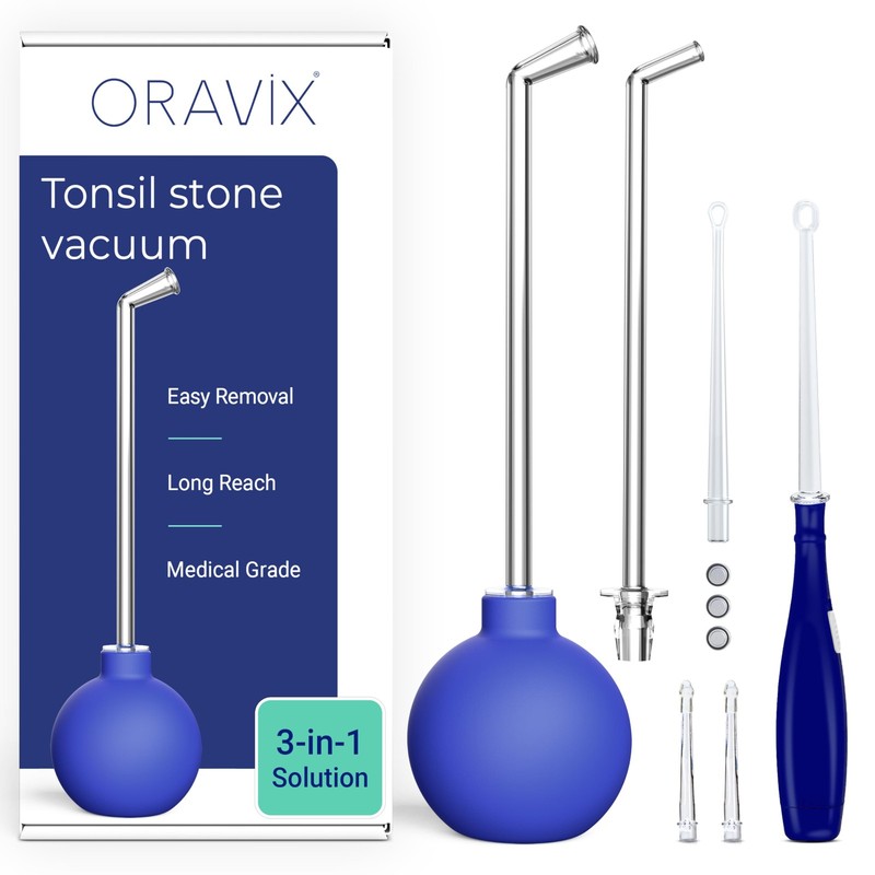 Oravix Tonsil Stone Vacuum, Remover Vacuum Suction, Tonsil…