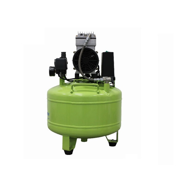 40L Low Noise Silent Oil Free Air Compressor GA-81 One for Two Dental Chair US gallery