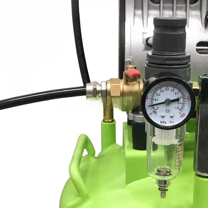 Dental Silent Oil Free Oilless Air Compressor 40L Tank 800w 155L/min GA-81 US gallery