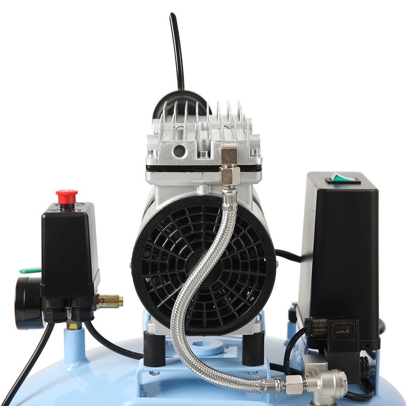 24L Dental Medical Silent Oil-Free Air Compressor Air Pump For Dental Chair 600W gallery