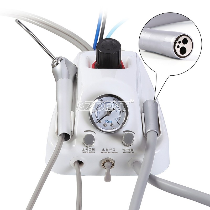 Dental Silent Oil-Free Dental Air Compressor/Dental Turbine Unit 3 Way Syringe gallery