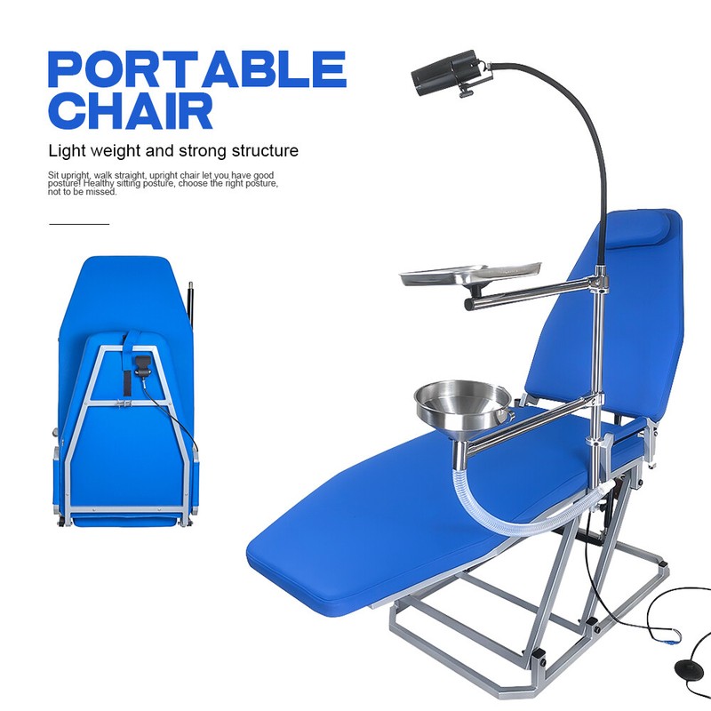 Dental Unit(Curing Light+Scaler)GU-P206+Dental Chair P109+Free Low Handpieces CE gallery