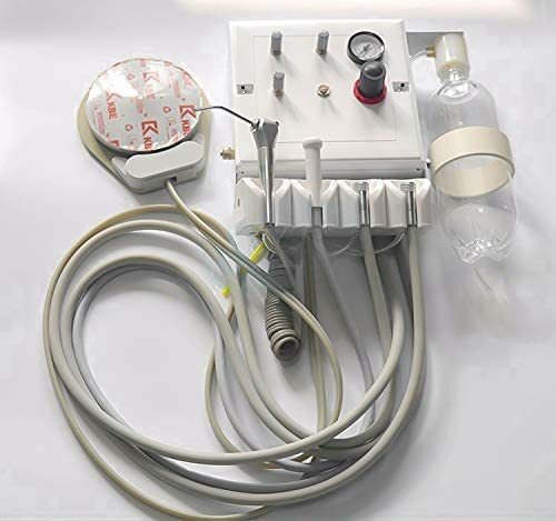 Wall-Mouted Dental Portable Turbine Unit With Air Compressor for Dental Chair US gallery