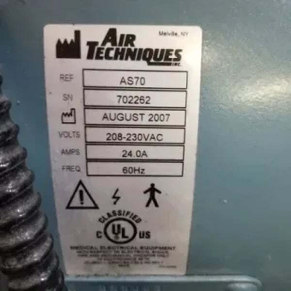 Air Techniques Air Star 70 Dental Air Compressor gallery