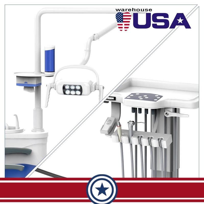 Dental Unit Chair DC Motor /Dental Vacuum Suction Unit/ Oil-Free Air Compressor gallery