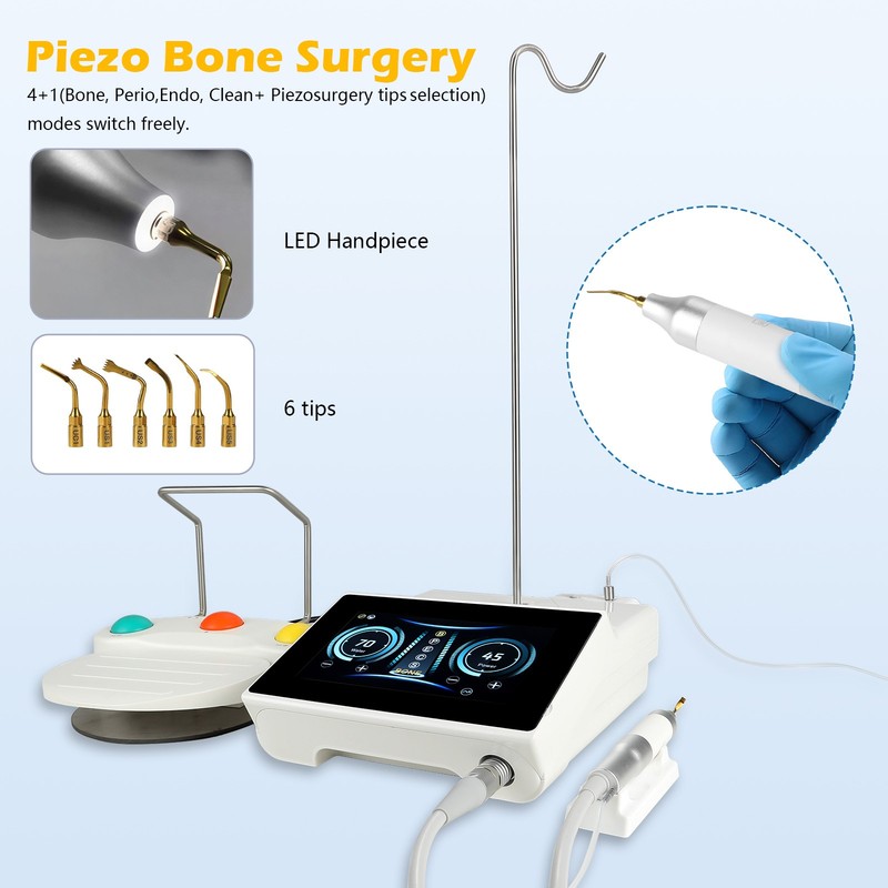 Dental Piezo Bone Cutter Piezosurgery Ultrasurgery Bone Surgery Machine Motor