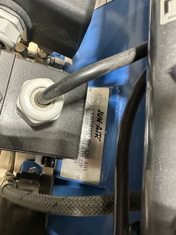 JUN-AIR Compressor MODEL NO: CA-823-D. gallery