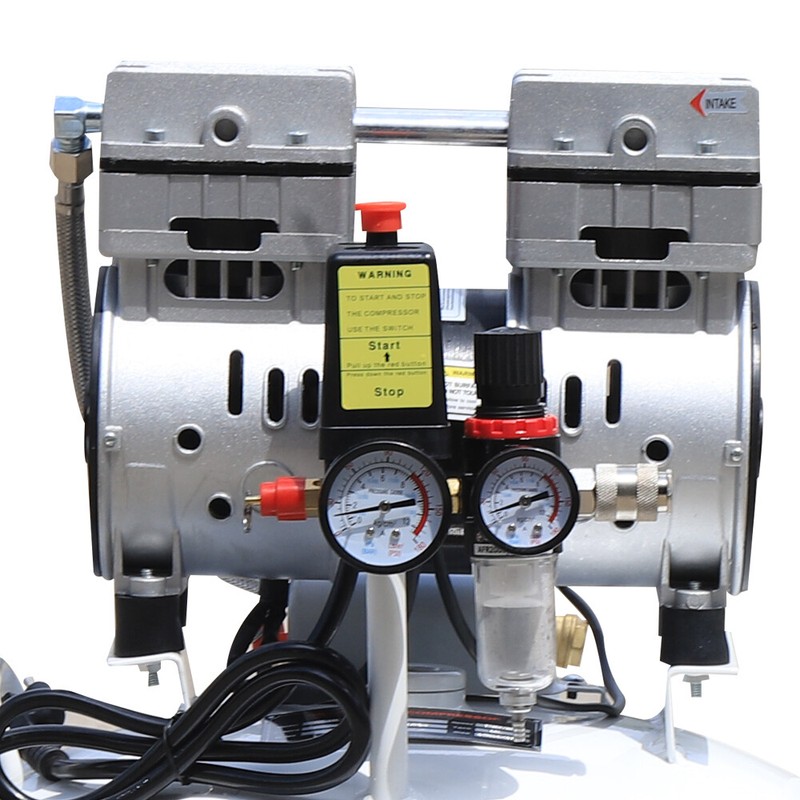 Dental Medical Air Compressor Silent 40L Air Compressor Noiseless Oilless 115PSI gallery