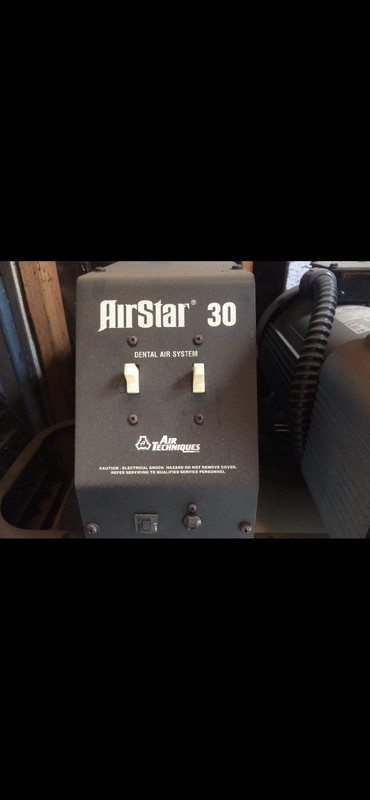 Air Techniques AirStar 30 dental air compressor, model AS30, serial ART300703. gallery
