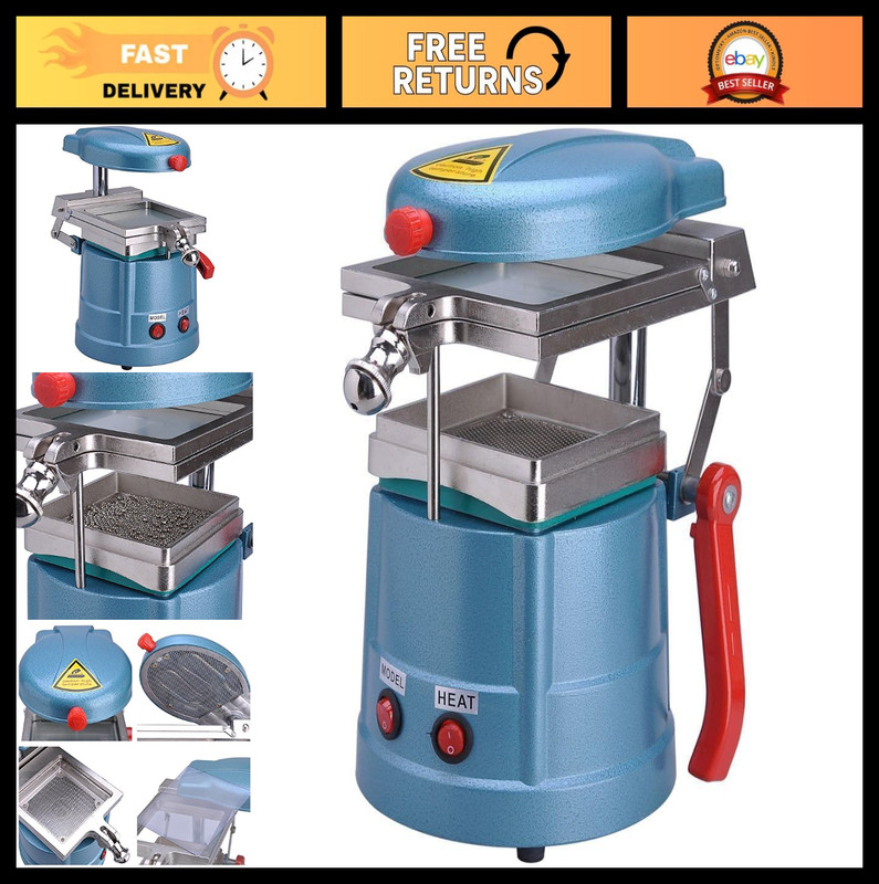 Dental Vacuum Forming Machine 110V – Lab Molding Equipment for Custom Trays