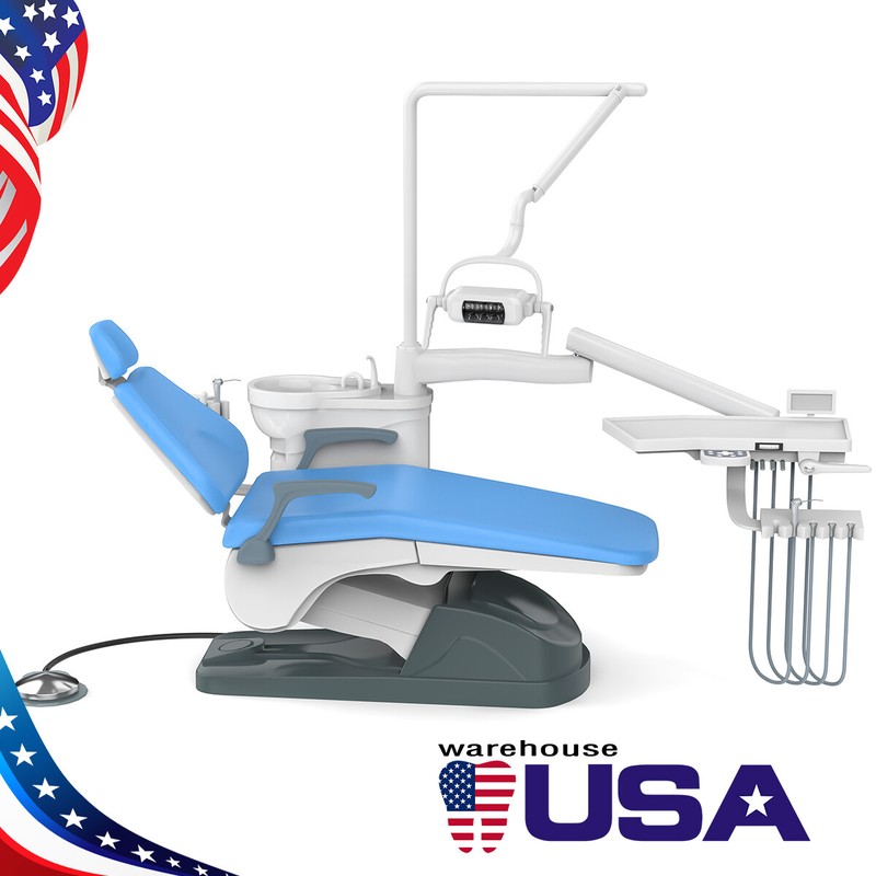Sillón dental con motor de CC controlado por computadora Bomba de vacío para gallery