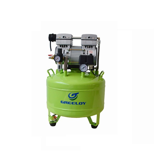 40L Low Noise Silent Oil Free Air Compressor GA-81 One for Two Dental Chair US gallery