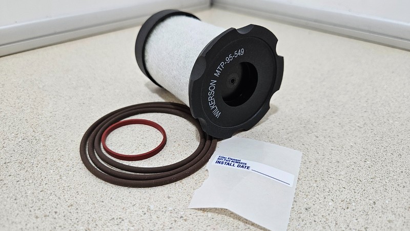 NEW, RPI CMK025 Coalescing Filter, Wilkerson, Dental Compressor, INV WH gallery
