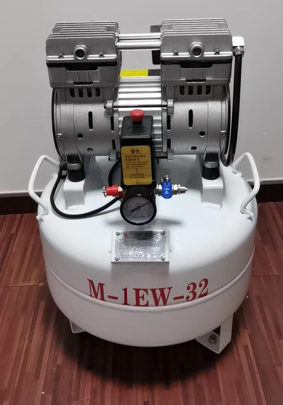 32L Silent Oilless Oil Free Air Compressor 70L/min for One Dental Chair Unit gallery
