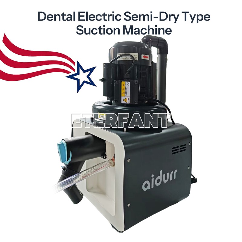 ETERFANT Electric Dental Suction Machine Vacuum System Semi-Dry Type Vacuum Pump gallery