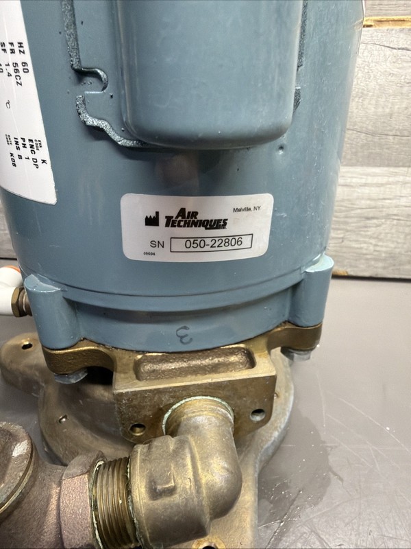 AIR TECHNIQUES VacStar 50 1HP CARTRIDGE WETRING DENTAL VACUUM PUMP gallery