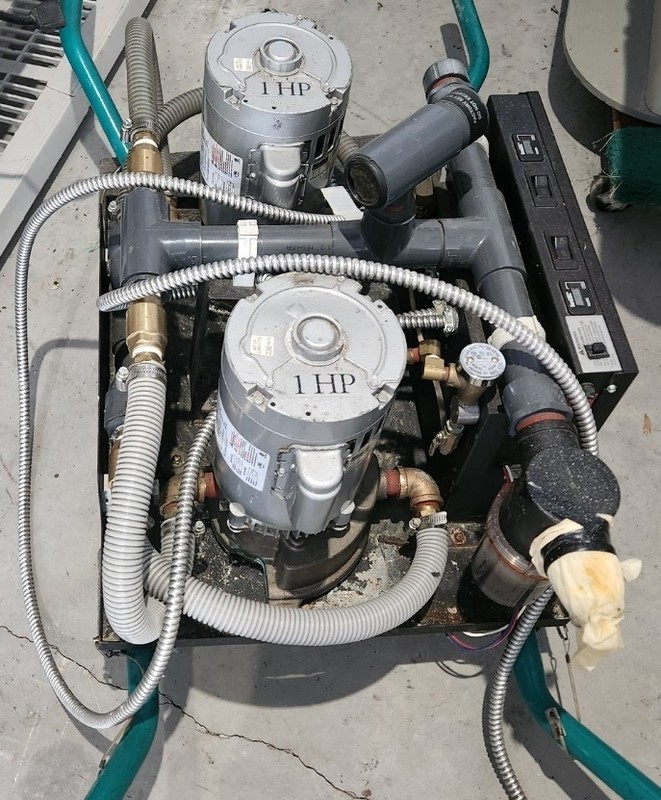 Midmark CV6R Dental Vacuum Pump 2 X 1.25HP Pumps ***Clean & Powerful!!!!
