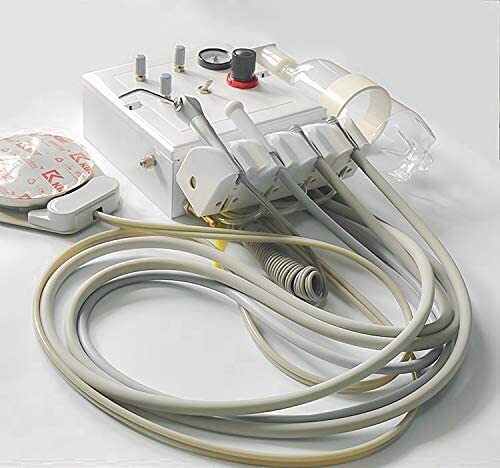 Wall-Mouted Portable Dental Turbine Unit Work Syringe With Air Compressor 2H/4H gallery