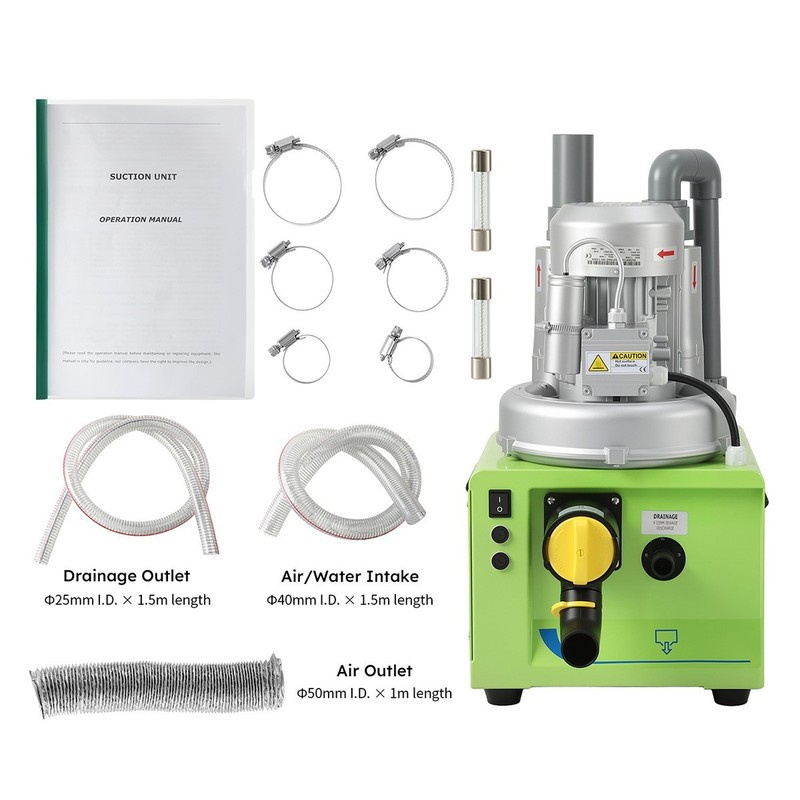 Dental Electric Suction Machine Vacuum System Strong Saliva Dry Vacuum Pump gallery