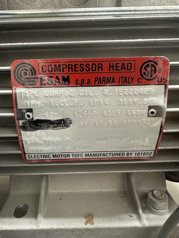 Matrx AirMax Dental Air Compressor Oil-less Model OL-3-115. 115 V Works Great! gallery