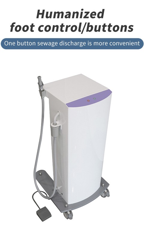 Dental Clinic Vacuum Suction System Mobile Suction Unit Pump Machine FM-370X gallery