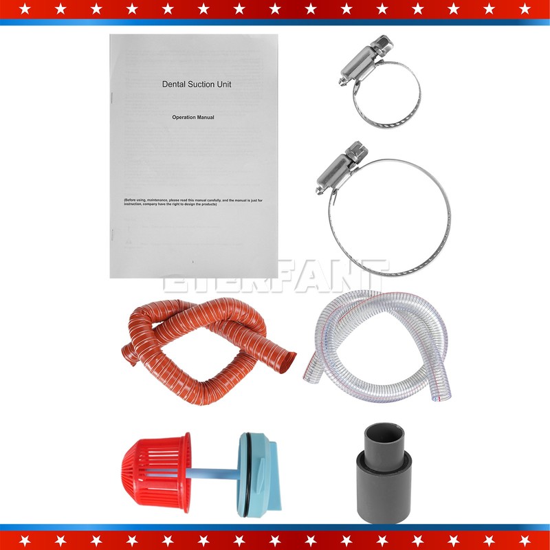 ETERFANT Dental Suction Machine Electric Vacuum System Semi-Dry Type Vacuum Pump gallery