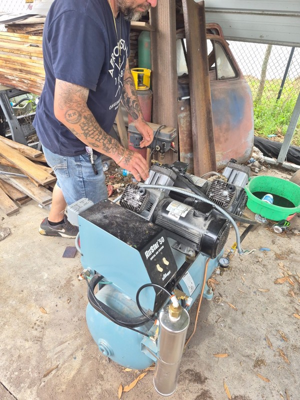 Air Techniques Airstar 50 AS50M Dental Air Compressor Unit 220v 2012