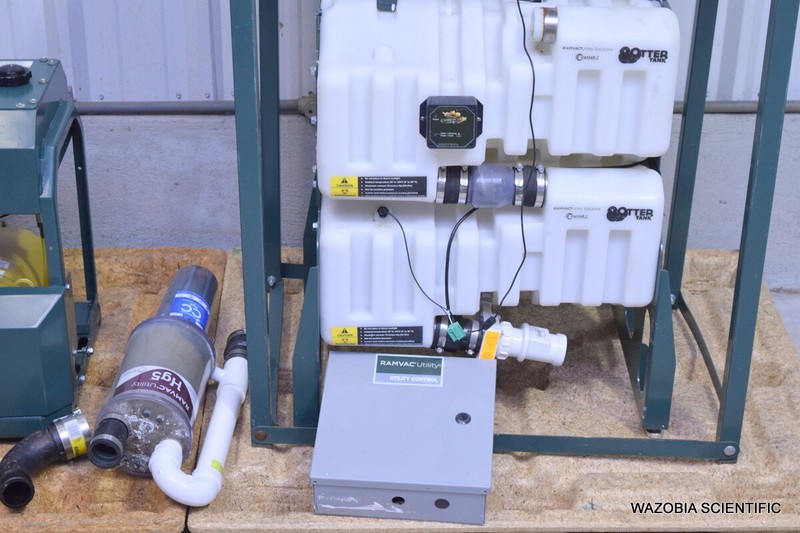 RAMVAC BISON 5 818E 1050 3 DENTAL VACUUM PUMP WITH UTILITY CONTROL BOX 601597 gallery