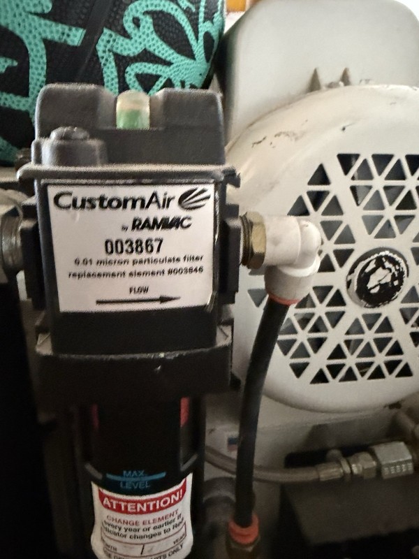 RAMVAC 1023D Oil-Free Dental Air Compressor for Dentistry