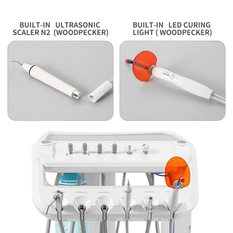 Portable Dental Delivery Unit Compressor/LED Implant motor quirúrgico/Autoclave gallery