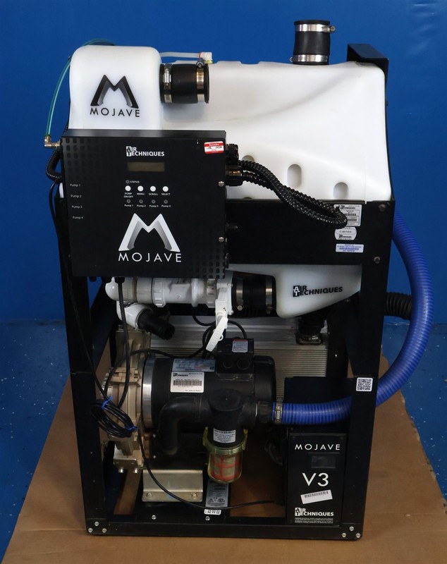 Air Techniques Mojave 2V3 Dual Dry Dental Vacuum System 2V3M MT10 Tank 220V