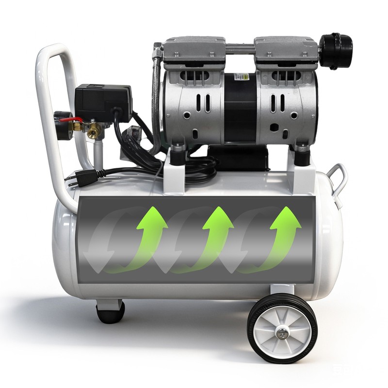 550W 24L Portable Dental Medical Air Compressor Oil Free Tank for Dental Use gallery