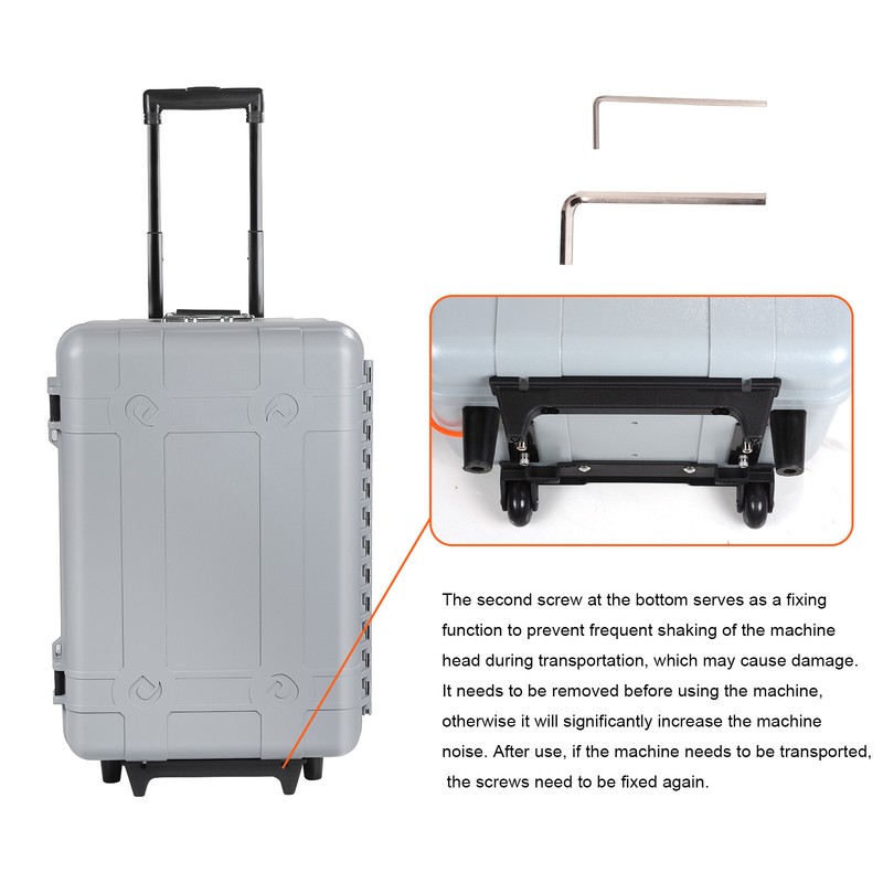 Portable Dental Unit w/ Air Comopressor DU893+Curing Light+Ultrasonic Scaler 4H gallery