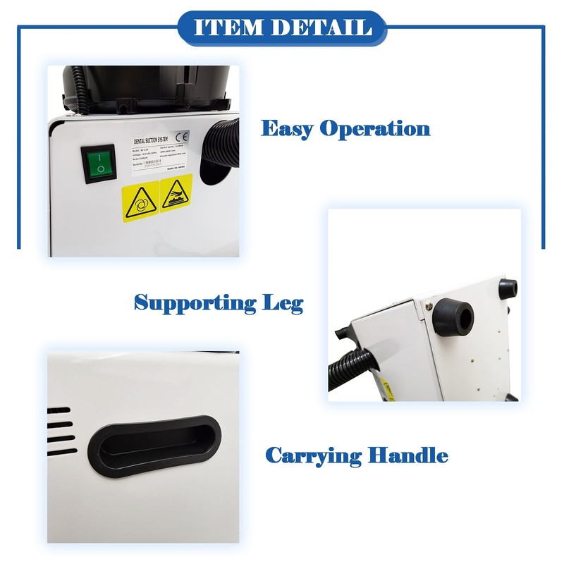 110V Negative Pressure Pump Suction System Electric Vacuum Pump Suction Machine gallery