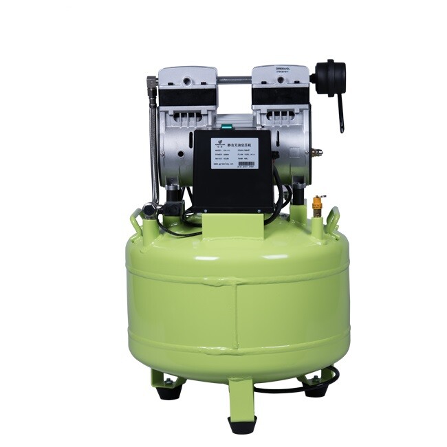 800W 40L Oil-free Dental Electric Air Compressor GA-81 for Two Dental Chair gallery