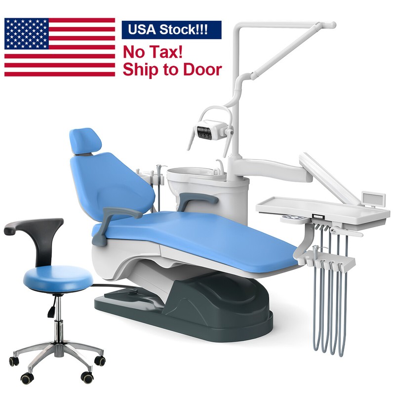 Sillón dental con motor de CC controlado por computadora Bomba de vacío para gallery
