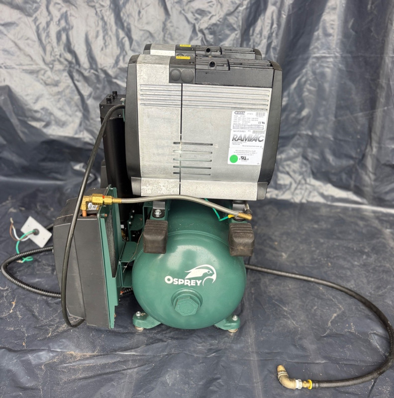 RamVac Osprey OSP23B Dental AirCompressor - Dual Gast OF1201 Pumps - 230V gallery
