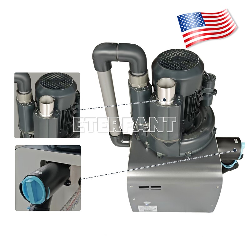 ETERFANT Electric Dental Suction Machine Vacuum System Semi-Dry Type Vacuum Pump gallery